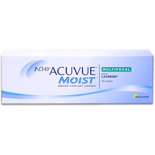 ������ ������ ����������� ���������� ����� ACUVUE 1-DAY MOIST MULTIFOCAL, 30 ��., R 8,4, D -1,75, ADD: ������, 1 ��. ����