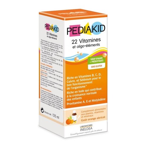  PEDIAKID 22 Vitamins and Oligo-elements ., 125 , 150 ,    -     , -,   