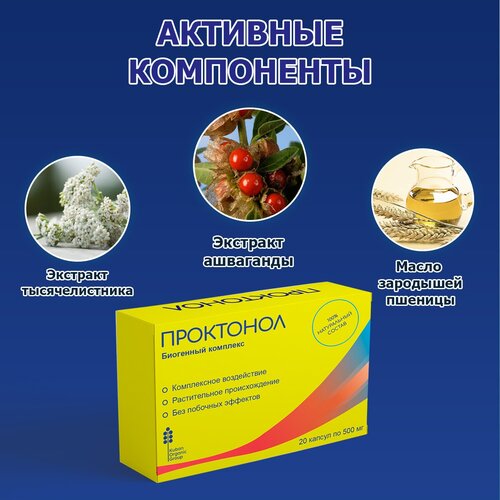������ ������ �������� �� �������� Proctonol, 1 ��, 20 ������ ����