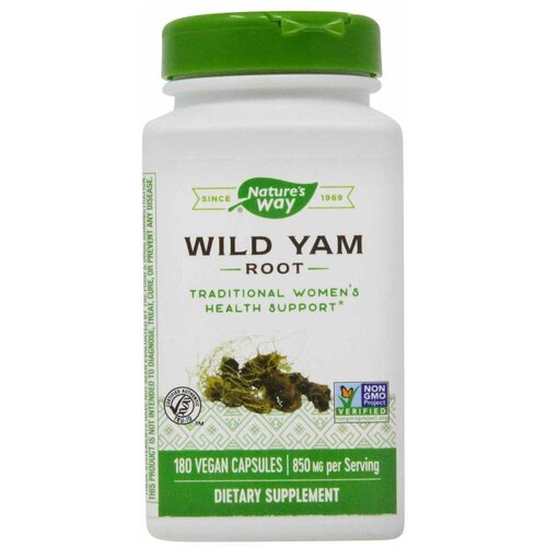   Nature's Way Wild Yam Root ., 180 .   -     , -,   