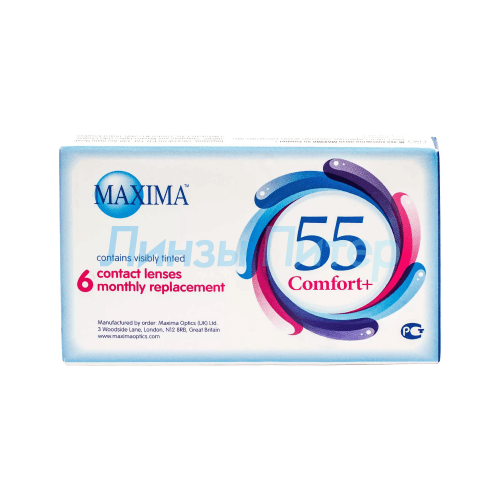 ������ ������ ���������� ����� Maxima 55 Comfort Plus, 6 ��., R 8,6, D -9,5, ����������, 1 ��. ����