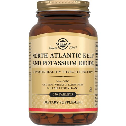 ������ ������ Solgar North Atlantic Kelp and Potassium Iodide  ���., 200 �, 250 ��. ����