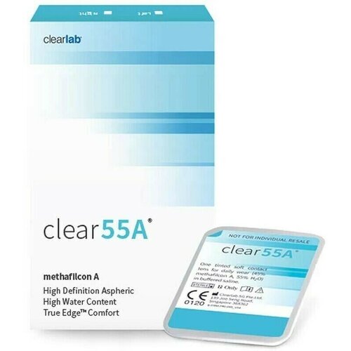 ������ ������ ���������� ����� Clearlab Clear 55A, 6 ��., R 8,7, D +0,5, ���������� ����