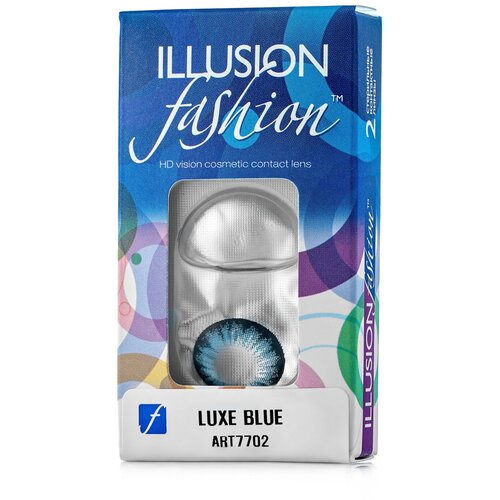    ILLUSION Fashion Luxe, 2 ., R 8,6, D -0,5, blue   -     , -,   