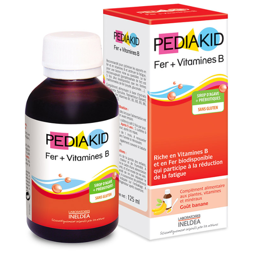  Pediakid Fer + Vitamines B  ., 125 , 125 ,    -     , -,   