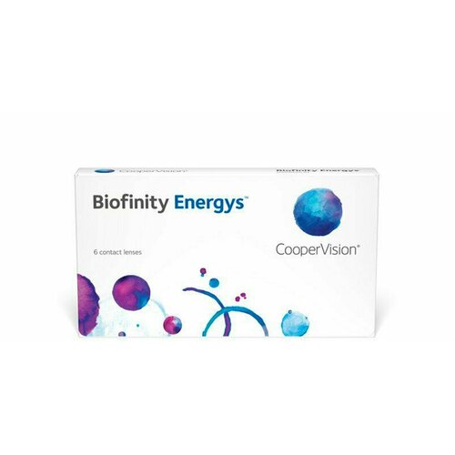 ������ ������ ���������� ����� CooperVision Biofinity Energys, 3 ��., R 8,6, D -2,25, ����������, 1 ��. ����