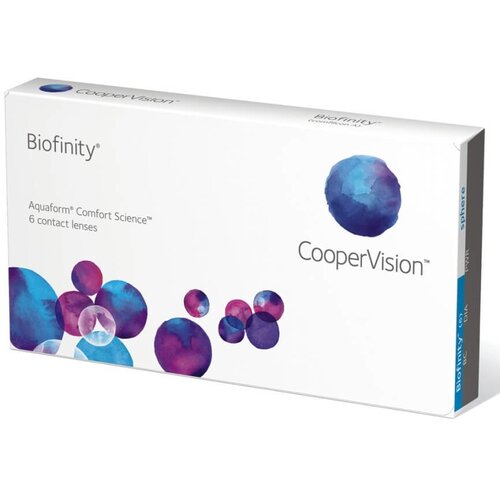 ������ ������ ���������� ����� CooperVision Biofinity, 6 ��., R 8,6, D -2,5, 1 ��. ����