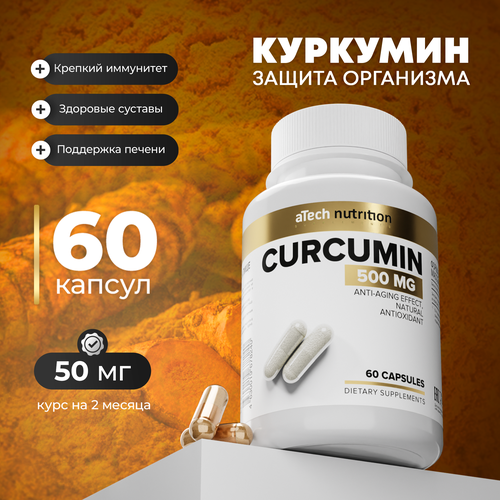 ������ ������ Curcumin ����., 500 ��, 0.62 �, 60 ��., 1 ��. ����