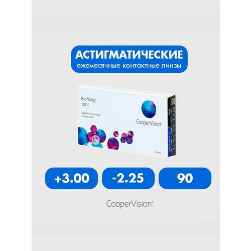 ������ ������ Biofinity Toric (3 �����) +3.00 -2.25 90 ����� ���������� ������ �������� ������ ����