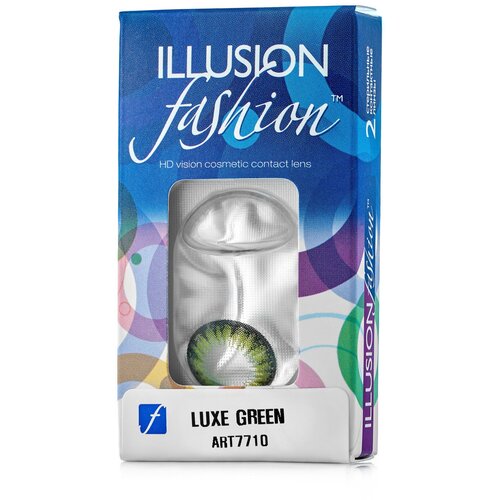    ILLUSION Fashion Luxe, 2 ., R 8,6, D -0,5, green   -     , -,   