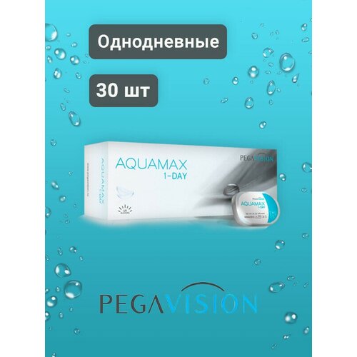 ������ ������ ���������� ����� Pegavision Aquamax 1-Day, 30 ��., R 8,6, D +4, ����������, 1 ��. ����