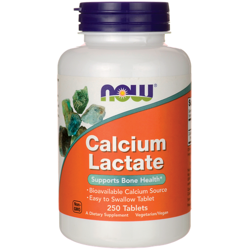 ������ ������ �������� NOW Calcium Lactate, 260 �, 250 ��. ����