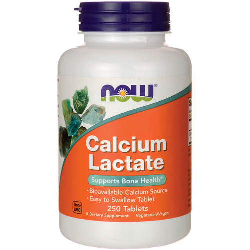   NOW Calcium Lactate, 260 , 250 .   -     , -,   