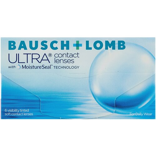 ������ ������ ���������� ����� Bausch & Lomb Ultra, 6 ��., R 8,5, D -1,75, 1 ��. ����