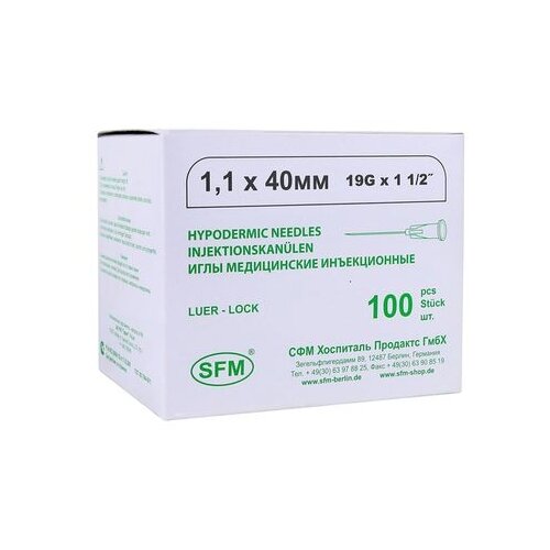 ������ ������ ���� ������������ SFM ����������� ���� ���, 40 �� x 1.1 ��, ������: 19G, 100 ��. ����