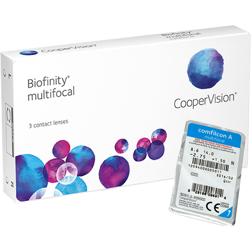    CooperVision Biofinity Multifocal, 3 ., R 8,6, D -4,25, ADD: +1.00 D, , 1 .   -     , -,   