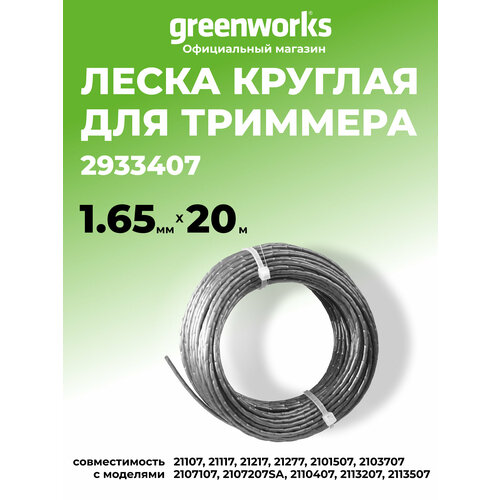 ������ ������ ����� ��� �������� �������� Greenworks , ������� 1,65��, 20 �, 2933407 ����