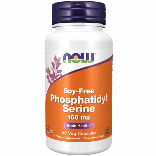 ������ ������ NOW Phosphatidyl Serine Soy-Free, ���������� (���������������), 150�� 60 ������������ ������ ����