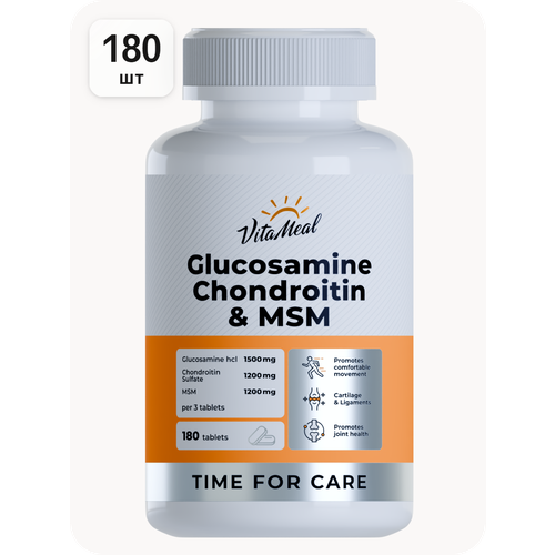 ������ ������ ���������� ���������� ��� ��� ������ � �������� Glucosamine & Chondroitin & MSM, 180 �������� ����
