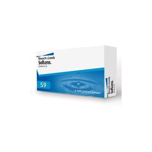    Bausch & Lomb SofLens 59, 6 ., R 8,6, D -3,75   -     , -,   