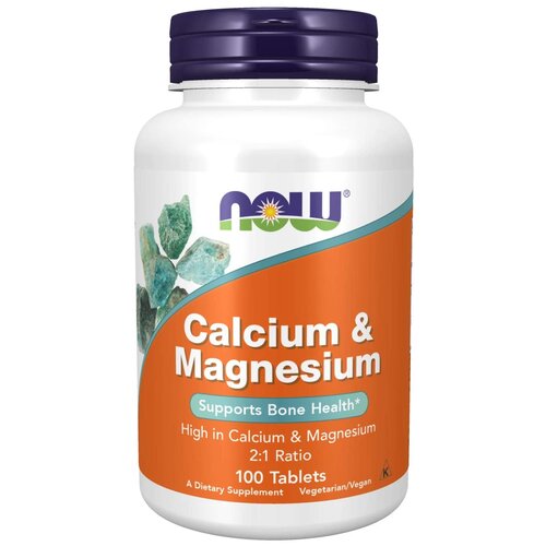   NOW Calcium & Magnesium, 100 , 250 , 100 .   -     , -,   