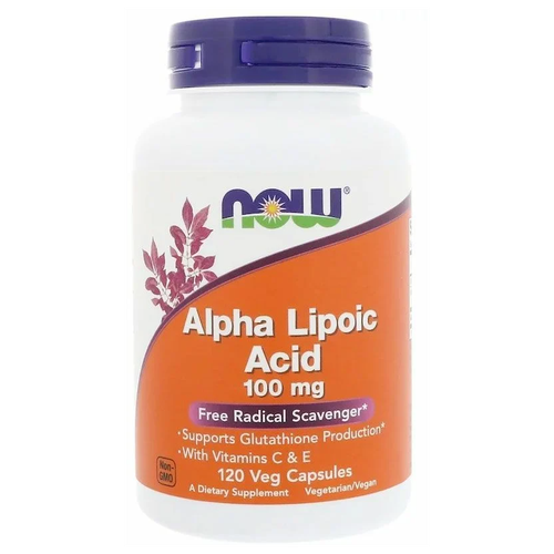   NOW Alpha Lipoic Acid with Vitamins C and E, 160 , 100 , 120 .   -     , -,   