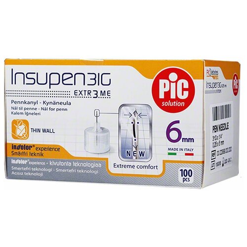    - Pic solution insupen, 6  x 0.25 , : 31G, 100 .   -     , -,   