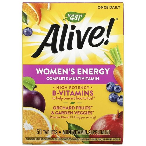 ������ ������ Natures Way, Alive! ����������� ���������������� �������������� �������� ��� ������, 50 �������� ����