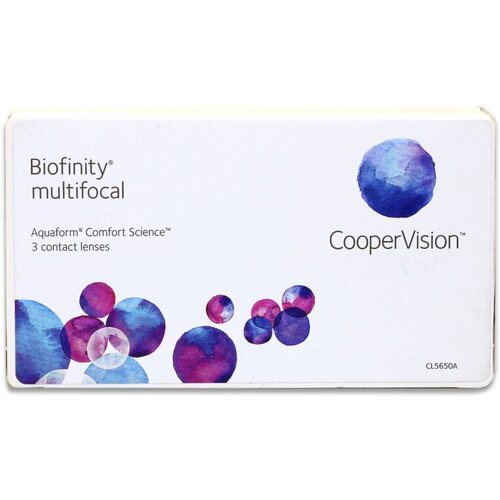 ������ ������ ���������� ����� CooperVision Biofinity Multifocal, 3 ��., R 8,6, D -9, ADD: +2.00 D, ����������, 1 ��. ����