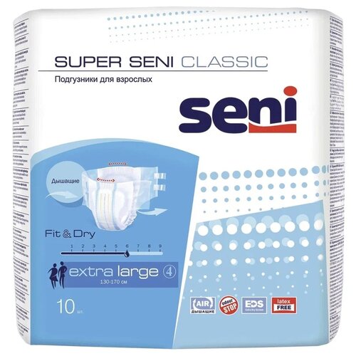     SUPER SENI CLASSIC Extra Large ( 130-170 ), 10 .   -     , -,   