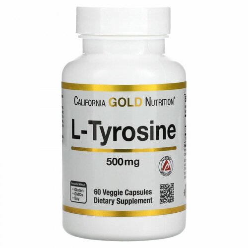  L-Tyrosine, AjiPure, 500 mg, 60    -     , -,   