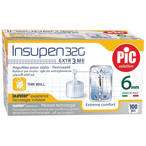    - Pic solution insupen, 6  x 0.23 , : 32G, 100 .   -     , -,   