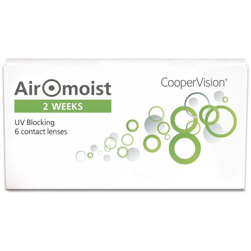 ������ ������ ���������� ����� CooperVision Airomoist 2 weeks, 6 ��., R 8,4, D -11 ����