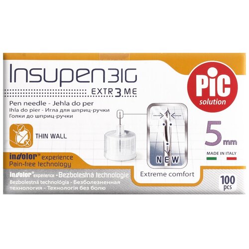    - Pic solution insupen, 25  x 0.25 , : 31G, 100 .   -     , -,   