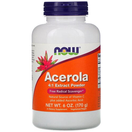 ������ ������ ������� NOW Acerola 4:1 extract, 170 �, 170 �� ����