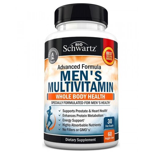   BioSchwartz Men's Multivitamin, 150 , 60 .   -     , -,   