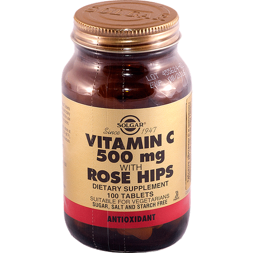  Solgar Vitamin C with Rose Hips ., 500 , 100 , 100 .   -     , -,   