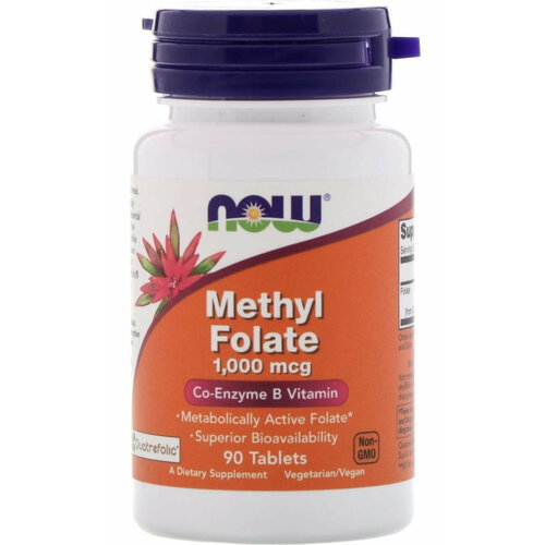 ������ ������ NOW Foods Methyl Folate 1000 ��� 90 �������� ����