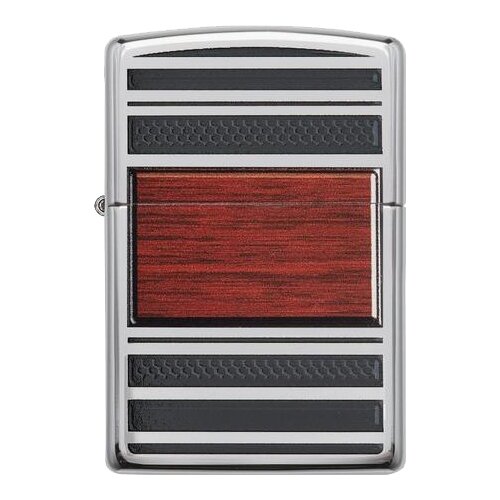  Zippo Pipe   Steel and Wood High Polish Chrome 56.7    -     , -,   