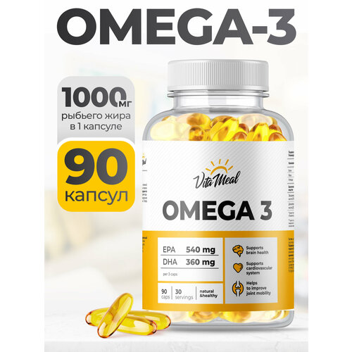   3 1000  VitaMeal Omega 3,  , 90    -     , -,   