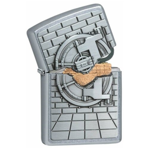 ������ ������ ������������ ���������� ��������� ZIPPO 29555 Safe with Gold Cash Surprise � ��������� Street Chrome� - ���� � ������� �������� ��������� ����