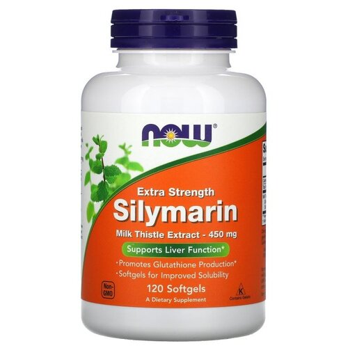 ������ ������ ������� NOW Silymarin Extra Strength 450 ��, 250 �, 120 ��. ����