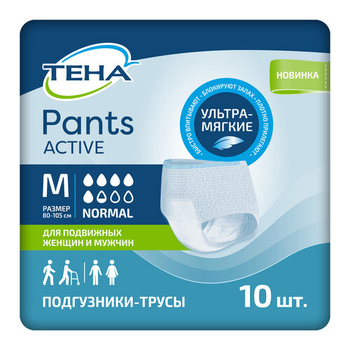     Pants Active Normal, M, 5.5 , 80-105 , 10 .   -     , -,   