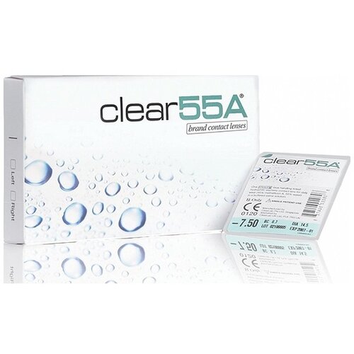    Clearlab Clear 55A, 6 ., R 8,7, D +2, , 1 .   -     , -,   