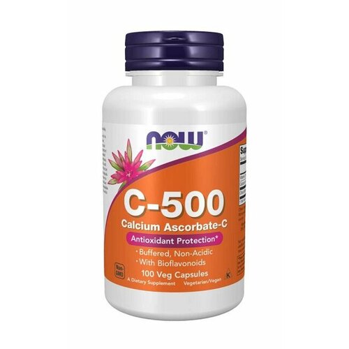  C-500 Calcium Ascorbate NOW (100 )   -     , -,   