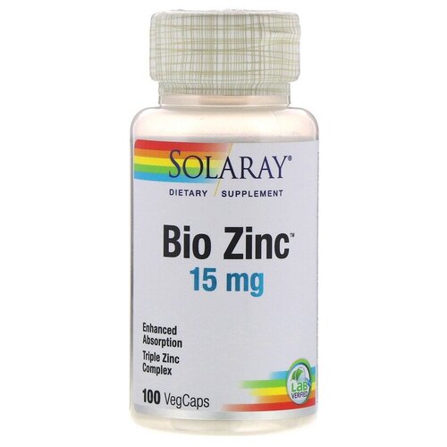   Solaray Bio Zinc 15 , 80 , 100 .   -     , -,   