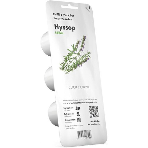       Click and Grow Refill 3-Pack  (Hyssop)   -     , -,   