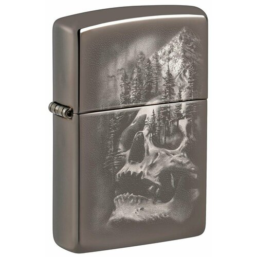 ������ ������ ��������� ZIPPO Skull Design � ��������� Black Ice�, ������/�����, ������, 38x13x57 �� ����