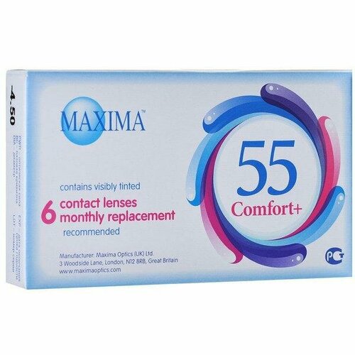 ������ ������ ���������� ����� Maxima 55 Comfort Plus, 6 ��., R 8,6, D -1, ����������, 1 ��. ����