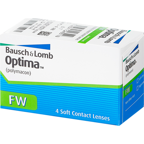 ������ ������ ���������� ����� Bausch & Lomb Optima FW, 4 ��., R 8,4, D -4,25 ����